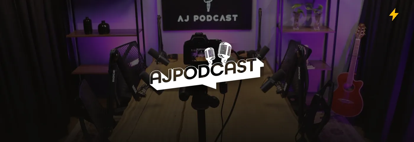 AJ Podcast: capa do case