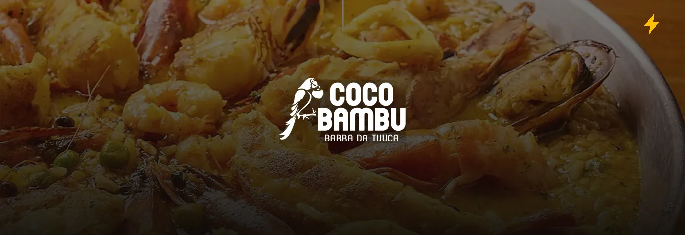 Coco Bambu Barra da Tijuca: capa do case