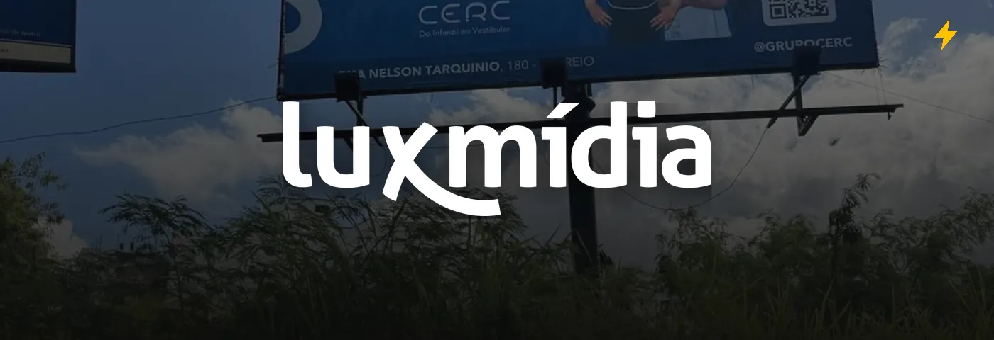 Lux Mídia: capa do case
