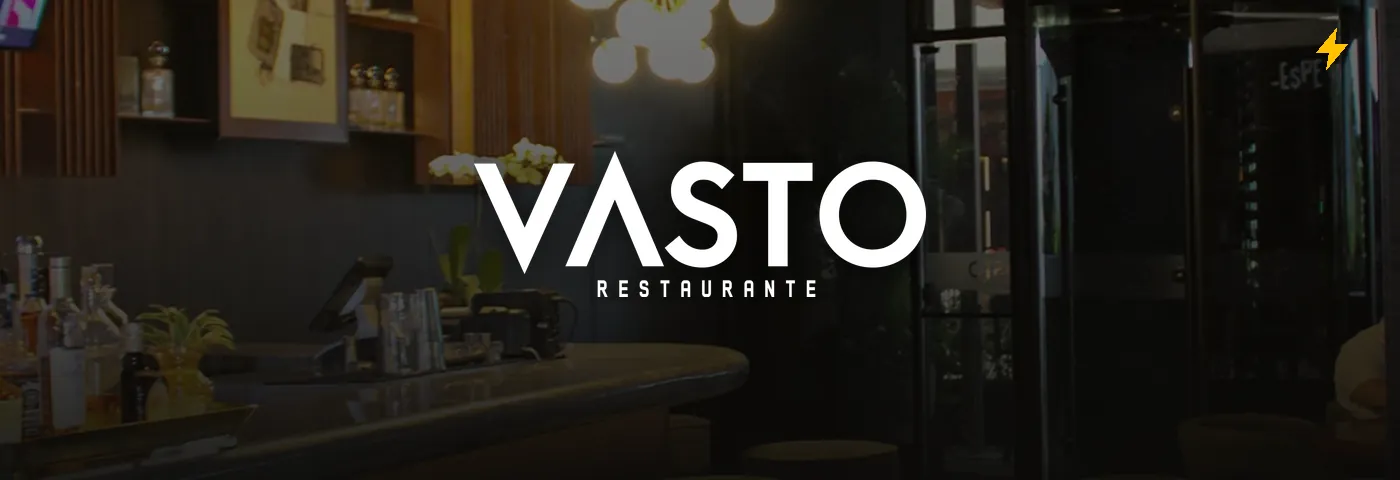 Vasto Restaurante: capa do case